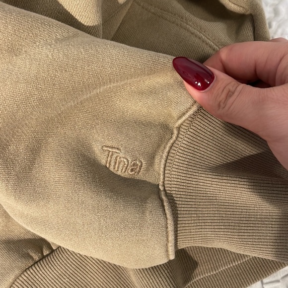 TNA COZY FLEECE PERFECT SHRUNKEN HOODIE (size XS) - Picture 4 of 5